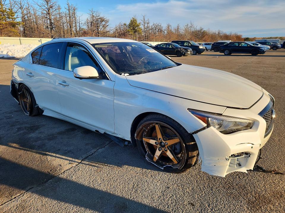 Aukcja sprzedaży 2014 Infiniti Q50, vin: JN1BV7AR1EM704663, numer aukcji: 78847605