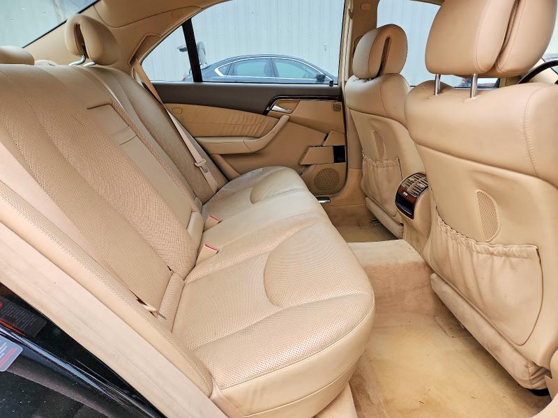 2003 Mercedes-benz S მანქანა იყიდება აუქციონზე, vin: WDBNG75J83A322782, აუქციონის ნომერი: 78600995