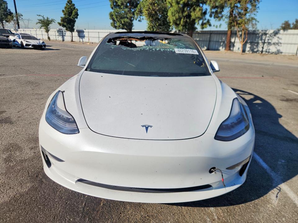 2019 Tesla Model 3 მანქანა იყიდება აუქციონზე, vin: 5YJ3E1EA4KF482496, აუქციონის ნომერი: 46239116