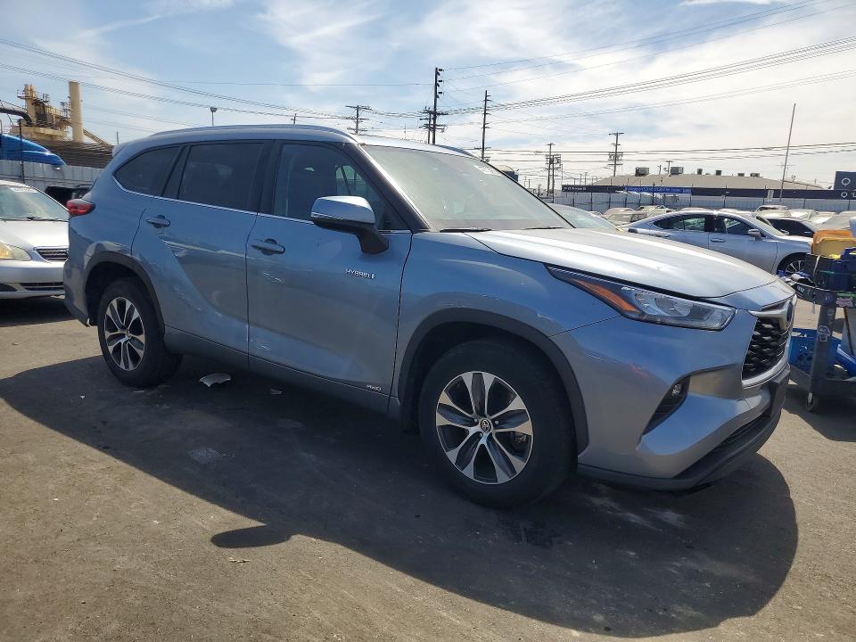 47776286 :رقم المزاد ، 5TDHBRCH0LS006949 vin ، 2020 Toyota Highlander Hybrid مزاد بيع