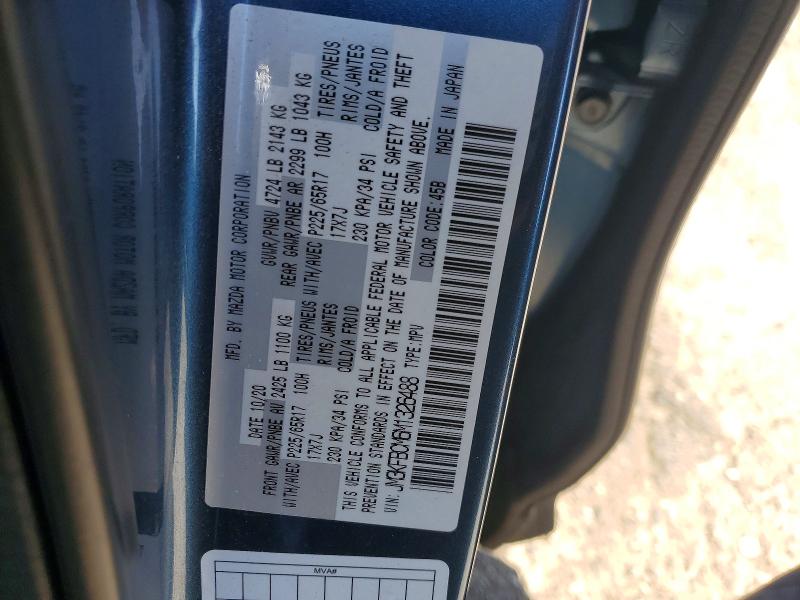 Aukcja sprzedaży 2021 Mazda Cx-5, vin: JM3KFBCM6M1326488, numer aukcji: 42007016