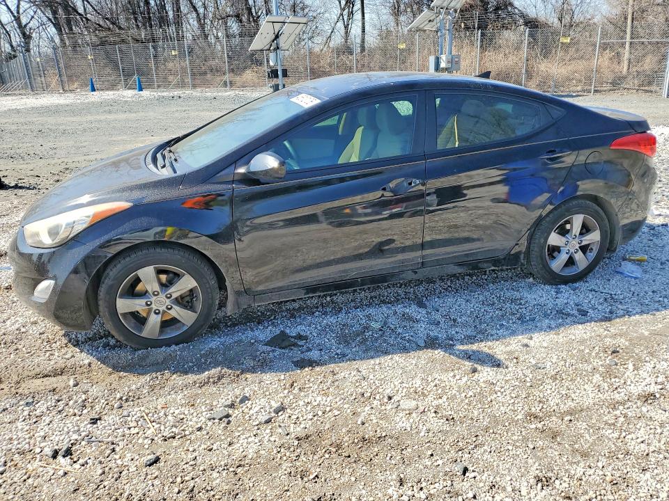 Auction sale of the 2012 Hyundai Elantra, vin: KMHDH4AE0CU433662, lot number: 45612106