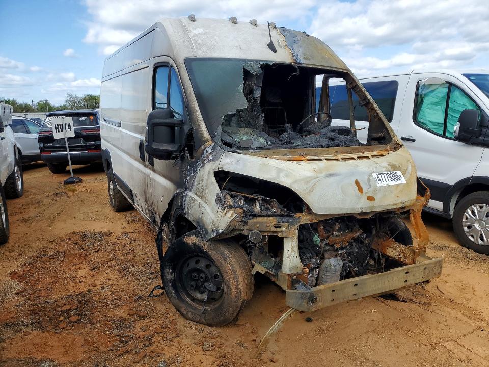 47779386 :رقم المزاد ، 3C6LRVDGXPE578672 vin ، 2023 Ram Promaster 2500 مزاد بيع