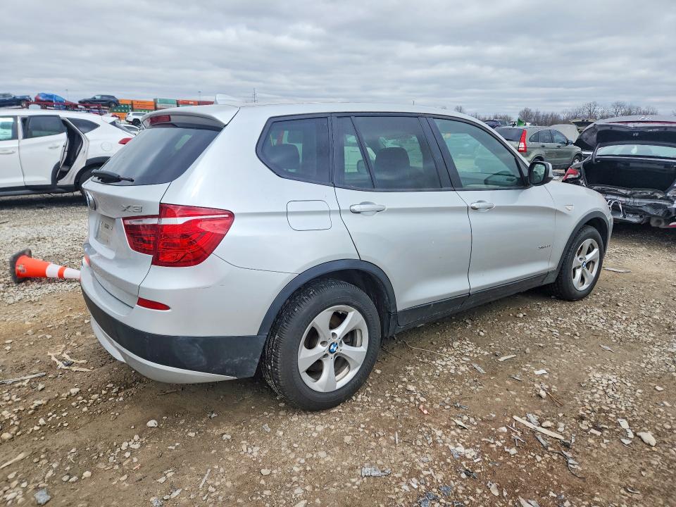 Продажа на аукционе авто 2011 Bmw X3, vin: 5UXWX5C52BL711693, номер лота: 46462026