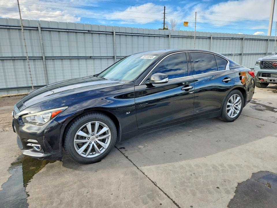 78723245 :رقم المزاد ، JN1BV7AR1EM699142 vin ، 2014 Infiniti Q50 مزاد بيع