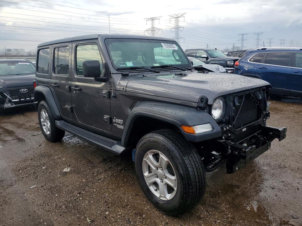 2020 Jeep Wrangler Unlimited მანქანა იყიდება აუქციონზე, vin: 1C4HJXDN4LW223402, აუქციონის ნომერი: 79268855