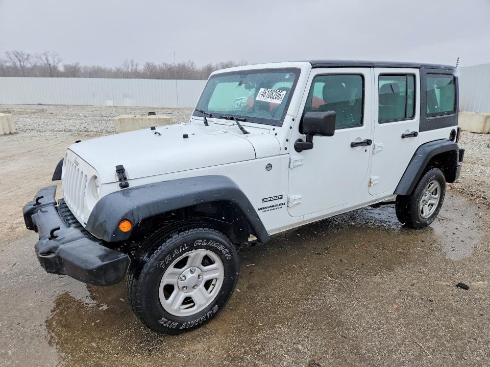46108206 :رقم المزاد ، 1C4BJWDG8HL699646 vin ، 2017 Jeep Wrangler Unlimited مزاد بيع