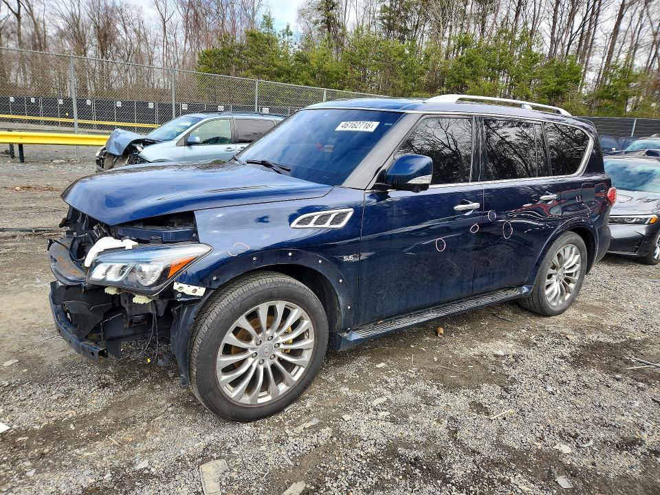 Auction sale of the 2017 Infiniti Qx80, vin: JN8AZ2NE6H9160034, lot number: 46162716