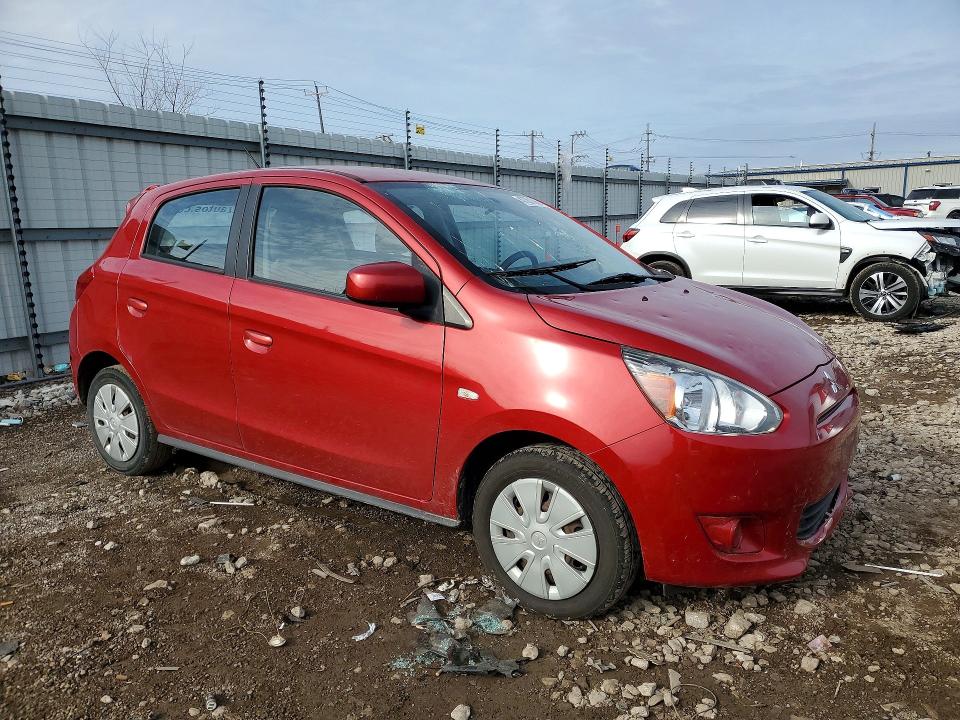47351086 :رقم المزاد ، ML32A3HJ8FH042790 vin ، 2015 Mitsubishi Mirage مزاد بيع