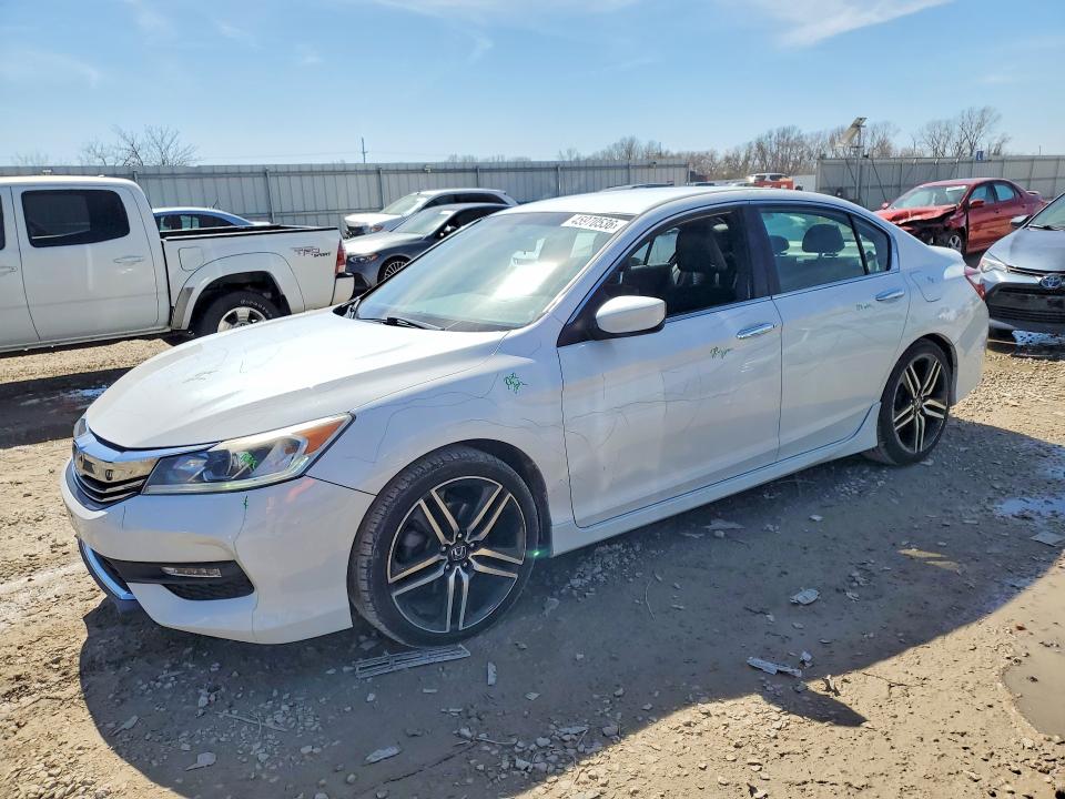 2016 Honda Accord მანქანა იყიდება აუქციონზე, vin: 1HGCR2F52GA230095, აუქციონის ნომერი: 45970536