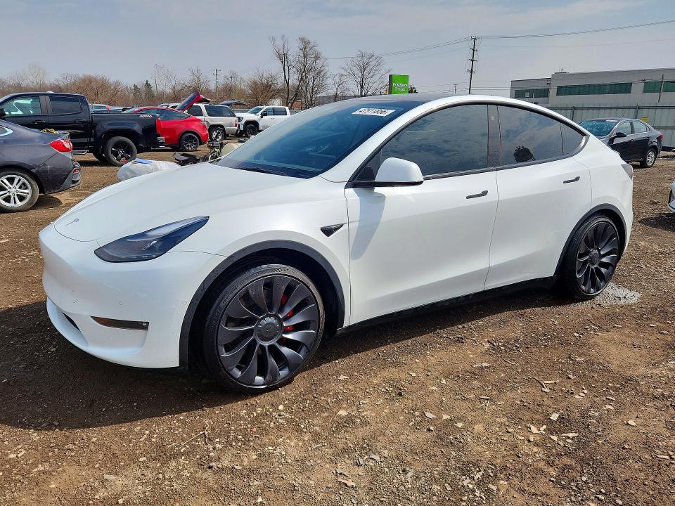 Продаж на аукціоні авто 2022 Tesla Model Y, vin: 7SAYGDEF5NF454114, номер лоту: 47511856