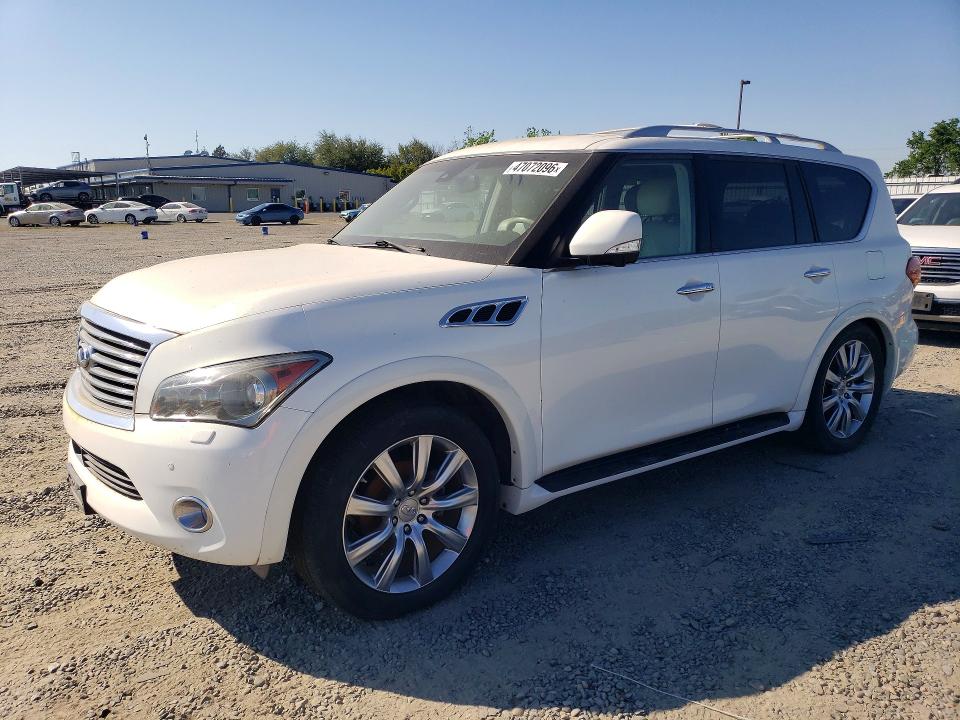 2012 Infiniti Qx56 მანქანა იყიდება აუქციონზე, vin: JN8AZ2NE3C9022797, აუქციონის ნომერი: 47072096