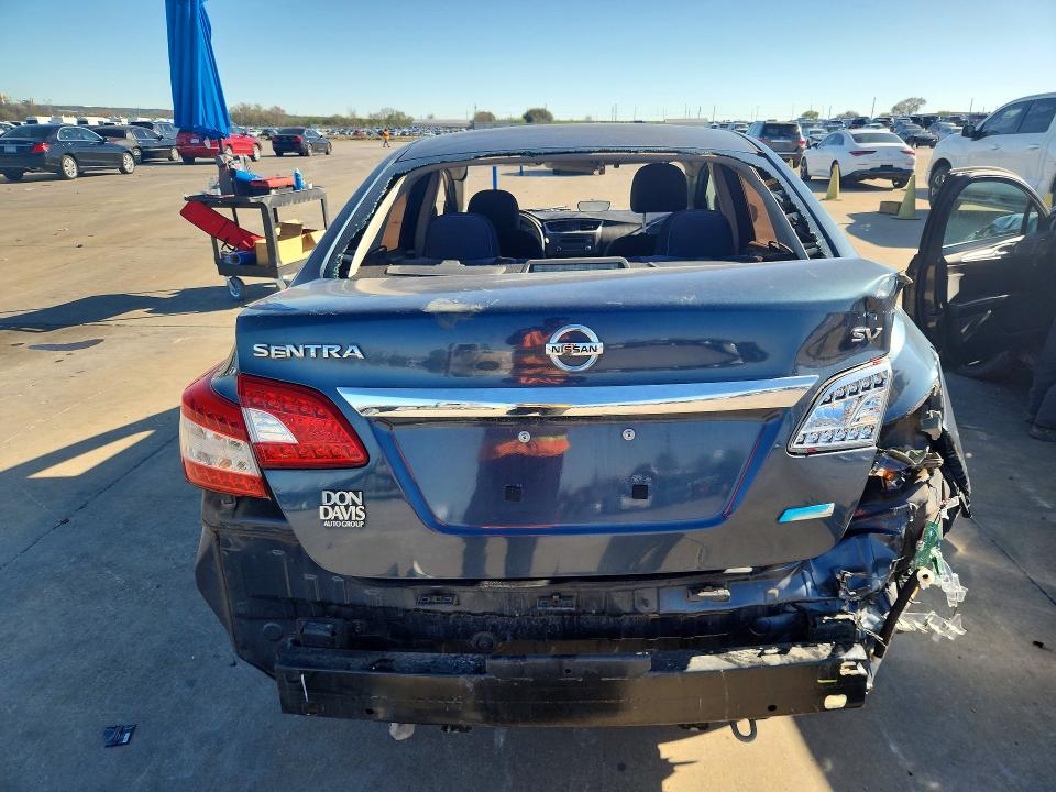 2014 Nissan Sentra მანქანა იყიდება აუქციონზე, vin: 1N4AB7AP2EN854684, აუქციონის ნომერი: 42080126