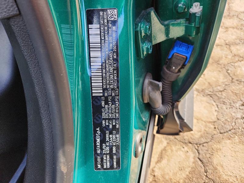 47043106 :رقم المزاد ، ZASNATAN8S3104465 vin ، 2025 Alfa Romeo Tonale مزاد بيع