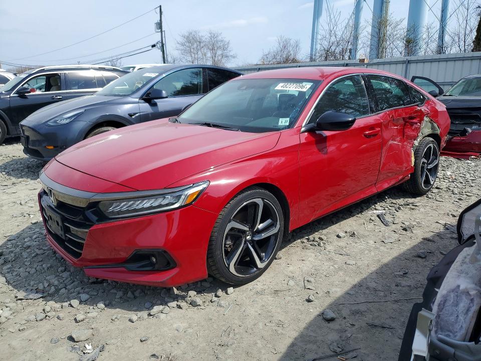 Aukcja sprzedaży 2022 Honda Accord, vin: 1HGCV1F47NA016195, numer aukcji: 48227096