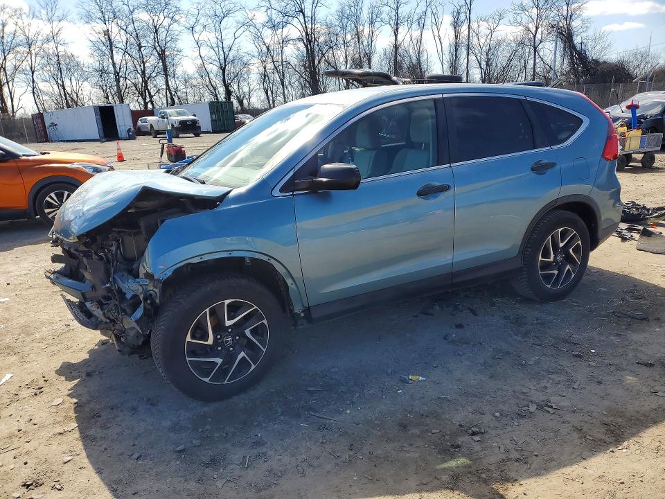 46421126 :رقم المزاد ، 2HKRM4H43GH678068 vin ، 2016 Honda Cr-v مزاد بيع