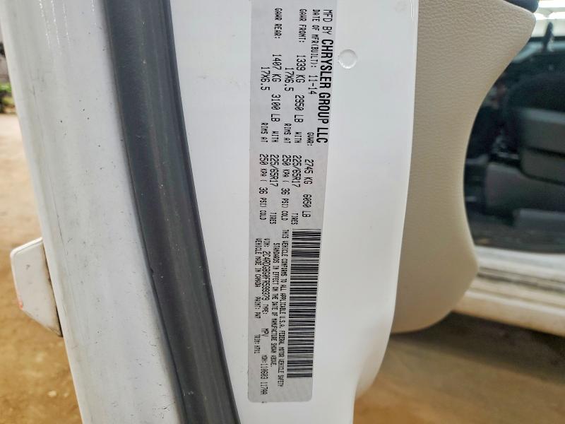 2015 Dodge Grand Caravan მანქანა იყიდება აუქციონზე, vin: 2C4RDGBG0FR599379, აუქციონის ნომერი: 46541536