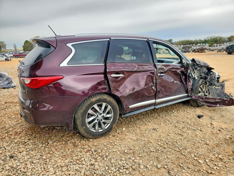 46723086 :رقم المزاد ، 5N1AL0MM3EC540940 vin ، 2014 Infiniti Qx60 مزاد بيع