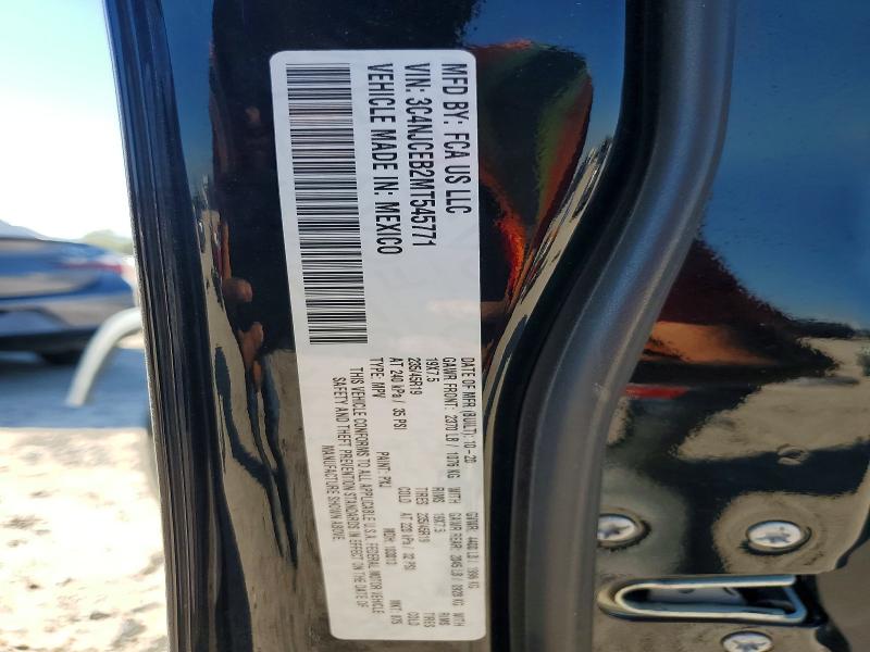 Продажа на аукционе авто 2021 Jeep Compass, vin: 3C4NJCEB2MT545771, номер лота: 46234626