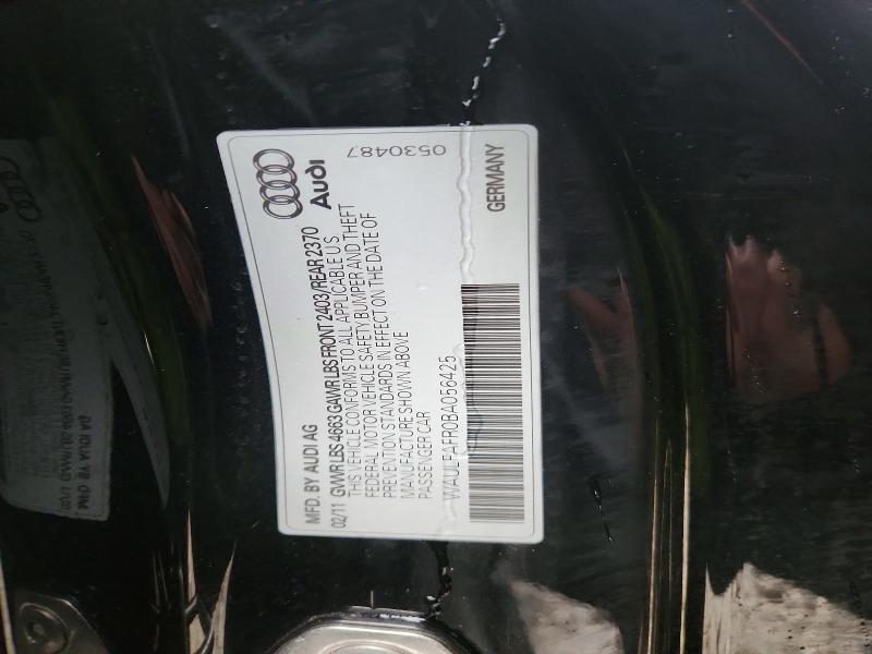 Продаж на аукціоні авто 2011 Audi A5, vin: WAULFAFR0BA056425, номер лоту: 45643716