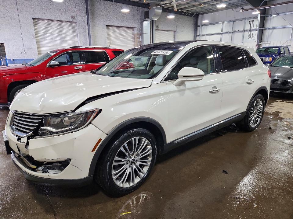 2016 Lincoln Mkx მანქანა იყიდება აუქციონზე, vin: 2LMTJ8LR1GBL43556, აუქციონის ნომერი: 46526736