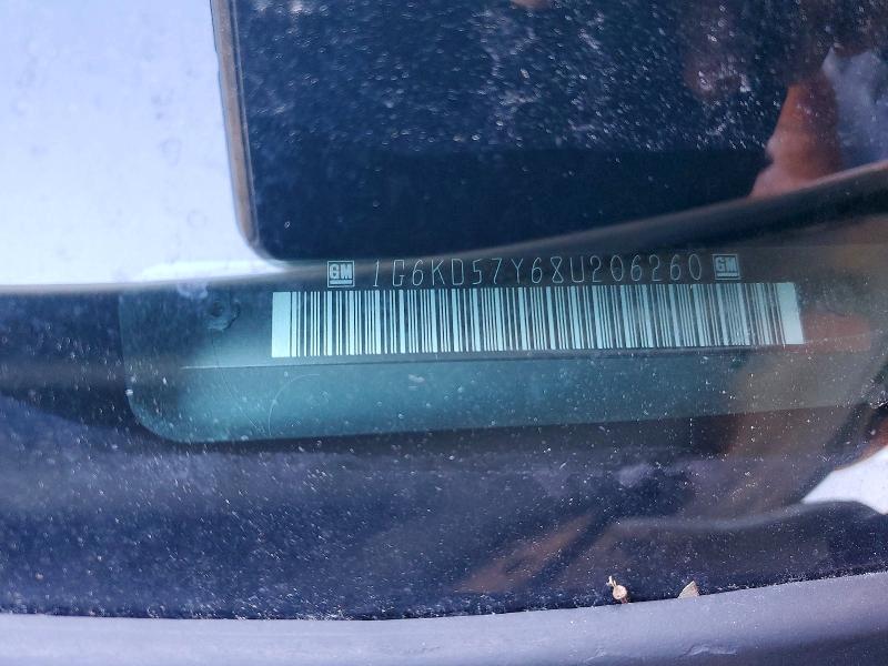 46817576 :رقم المزاد ، 1G6KD57Y68U206260 vin ، 2008 Cadillac Dts مزاد بيع