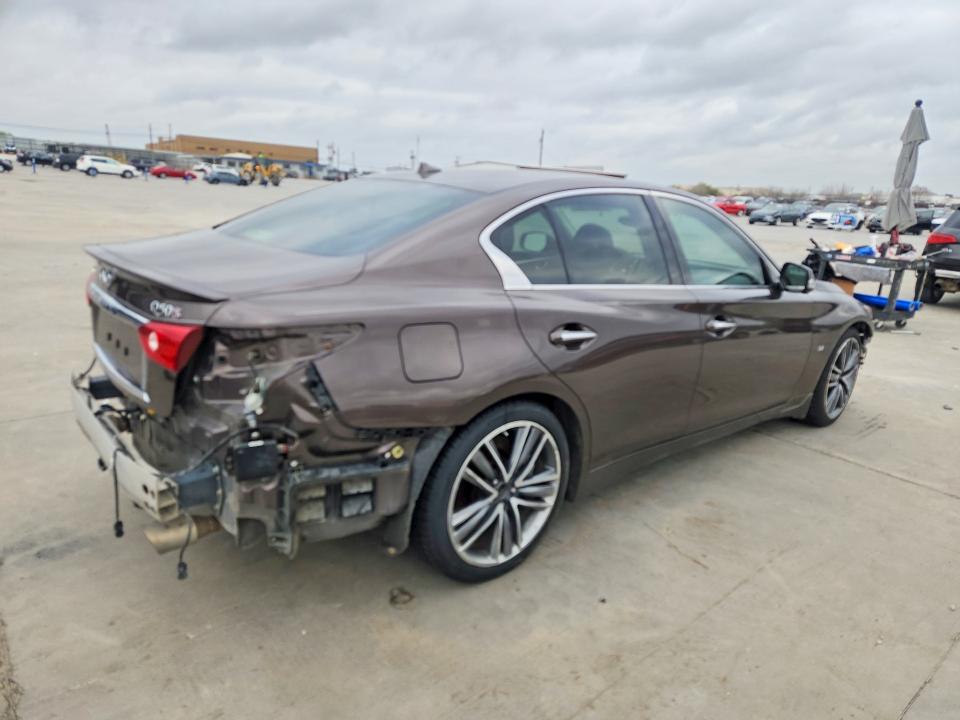 79601145 :رقم المزاد ، JN1BV7AP4FM334034 vin ، 2015 Infiniti Q50 مزاد بيع