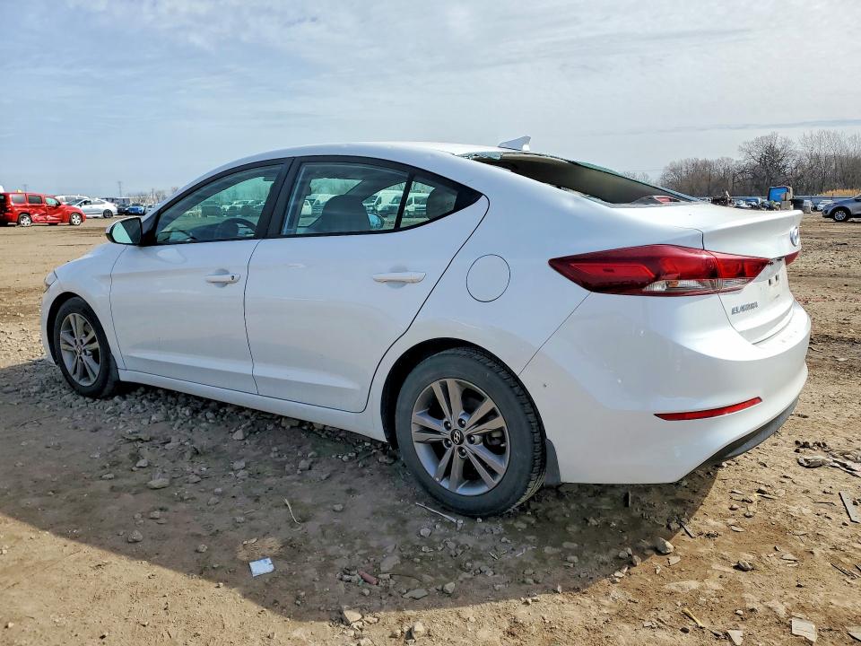 2018 Hyundai Elantra მანქანა იყიდება აუქციონზე, vin: 5NPD84LF0JH331960, აუქციონის ნომერი: 46628596