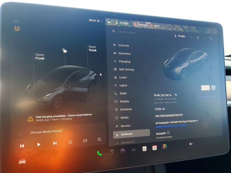 Aukcja sprzedaży 2025 Tesla Model Y, vin: 7SAYGAEE9SF252703, numer aukcji: 46344986