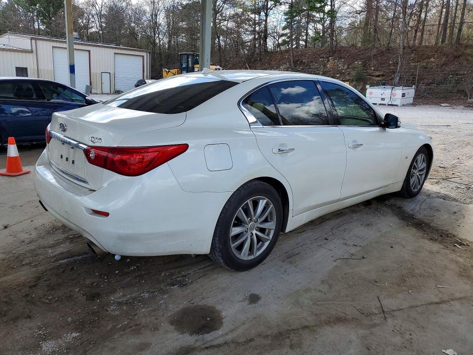 79941845 :رقم المزاد ، JN1BV7APXFM354465 vin ، 2015 Infiniti Q50 مزاد بيع