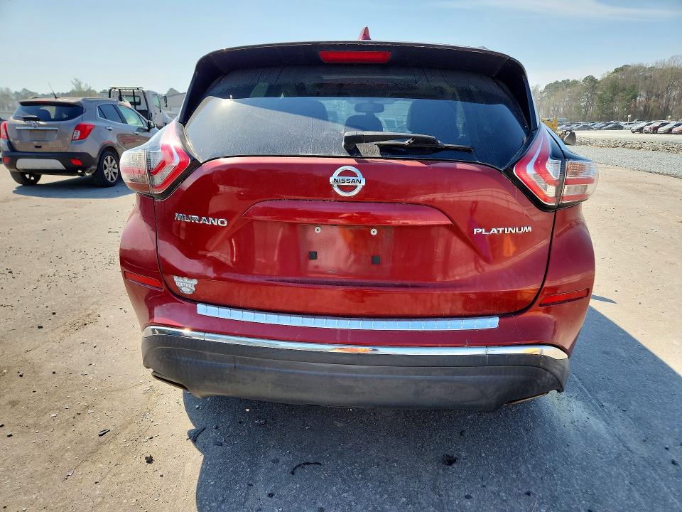 Продаж на аукціоні авто 2017 Nissan Murano, vin: 5N1AZ2MG2HN136654, номер лоту: 45644576