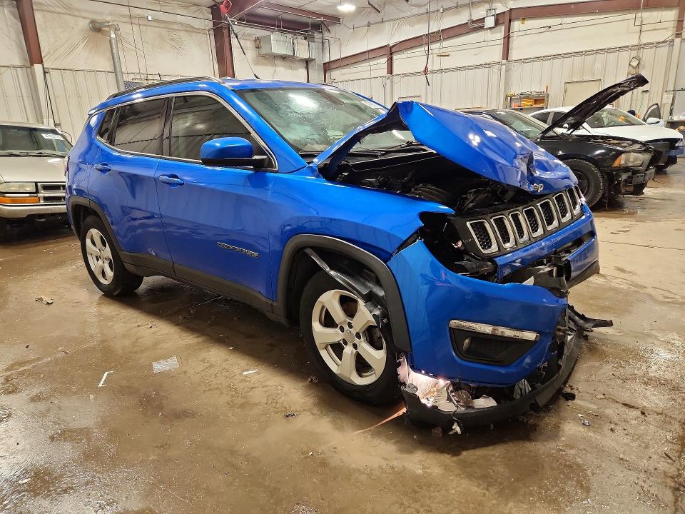 Продаж на аукціоні авто 2018 Jeep Compass, vin: 3C4NJCBB3JT108796, номер лоту: 47965016