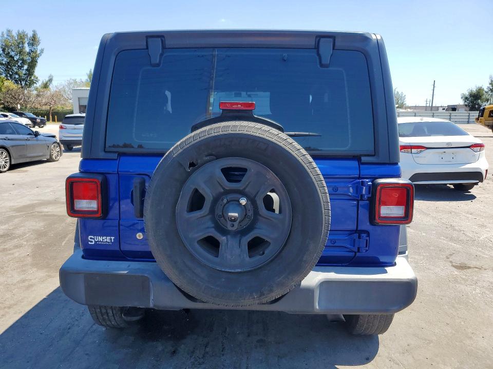 Продажа на аукционе авто 2018 Jeep Wrangler, vin: 1C4GJXAG2JW280163, номер лота: 41624906