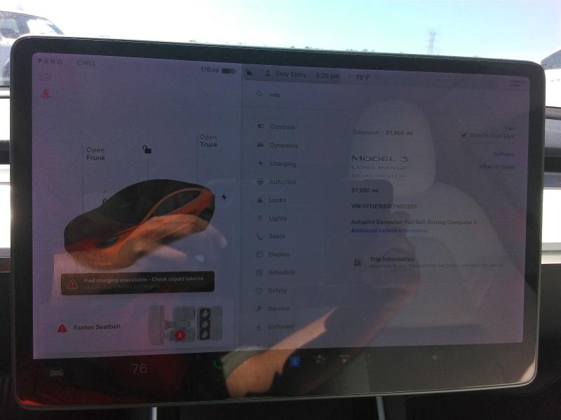 45751356 :رقم المزاد ، 5YJ3E1EB5LF600923 vin ، 2020 Tesla Model 3 مزاد بيع
