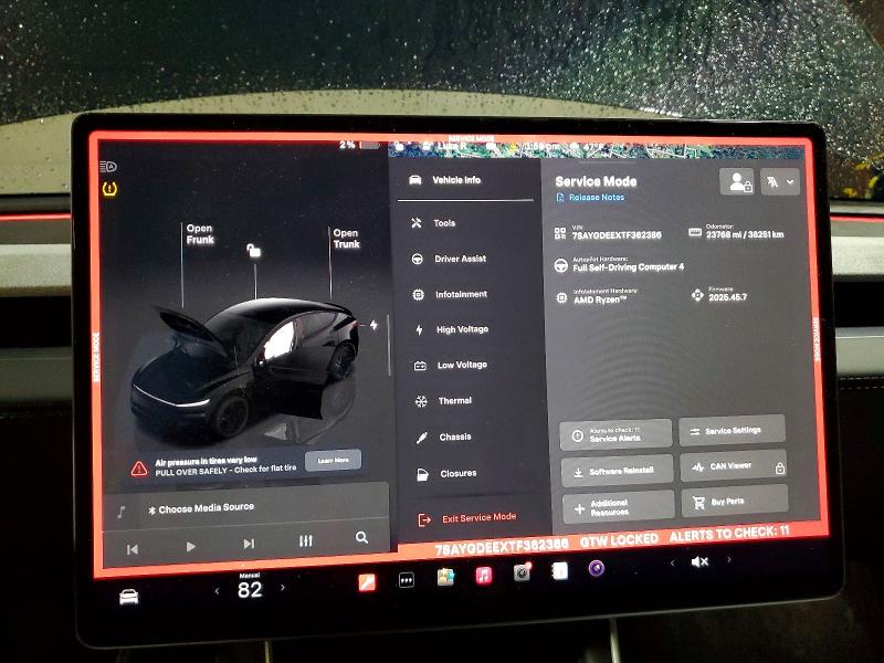 Продажа на аукционе авто 2026 Tesla Model Y, vin: 7SAYGDEEXTF362386, номер лота: 45599996