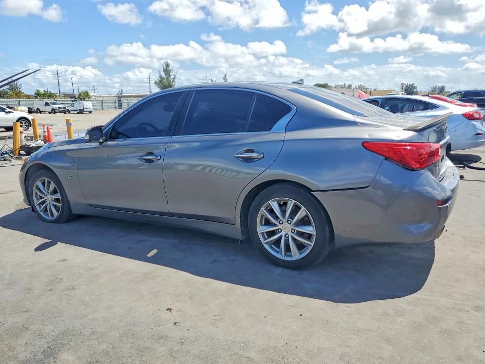 2015 Infiniti Q50 მანქანა იყიდება აუქციონზე, vin: JN1BV7ARXFM399505, აუქციონის ნომერი: 47078076