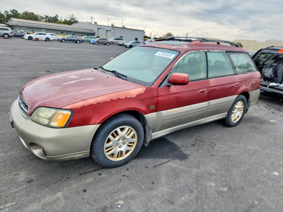 Aukcja sprzedaży 2002 Subaru Legacy Wagon Outback, vin: 4S3BH806827621016, numer aukcji: 47633556