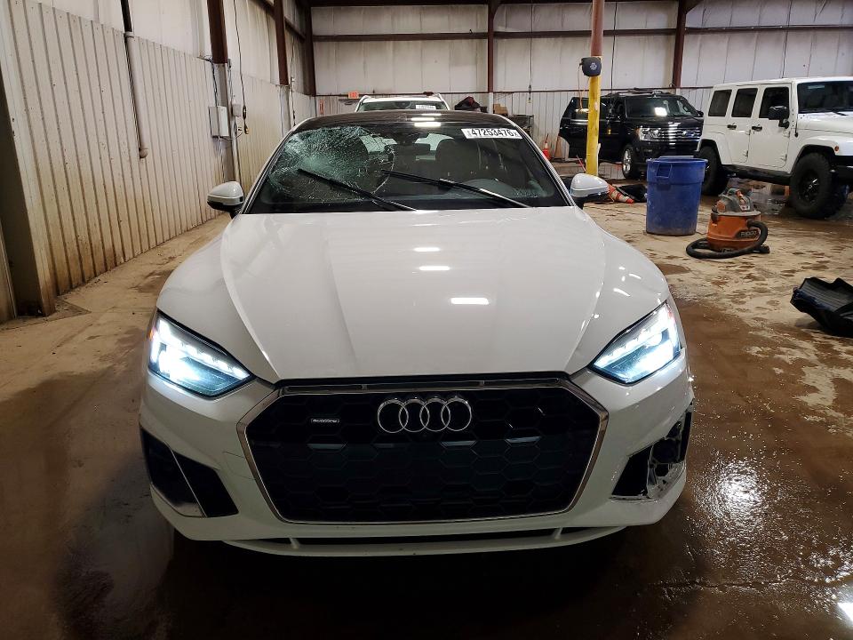 2021 Audi A5 მანქანა იყიდება აუქციონზე, vin: WAUFACF59MA005027, აუქციონის ნომერი: 47253476