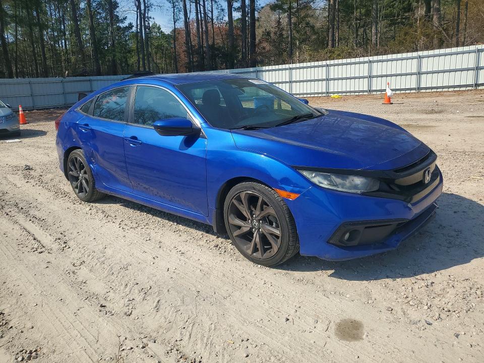 77366525 :رقم المزاد ، 2HGFC2F83LH564303 vin ، 2020 Honda Civic مزاد بيع