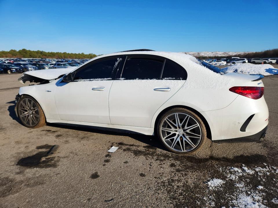 45748446 :رقم المزاد ، W1KAF8HB0RR157209 vin ، 2024 Mercedes-benz C مزاد بيع