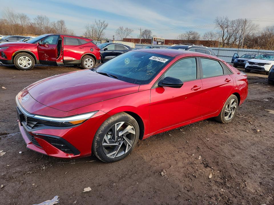 Продаж на аукціоні авто 2025 Hyundai Elantra, vin: KMHLM4DGXSU991814, номер лоту: 46314226