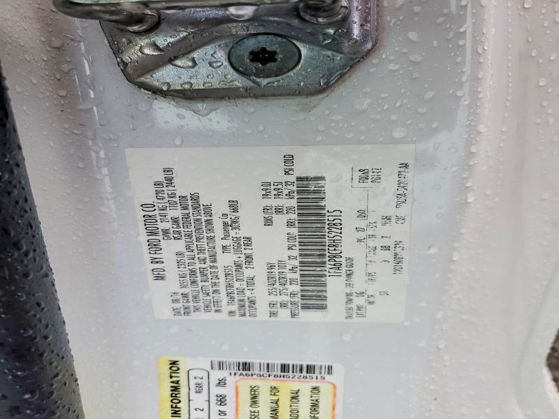 Продажа на аукционе авто 2017 Ford Mustang, vin: 1FA6P8CF8H5228515, номер лота: 47251236