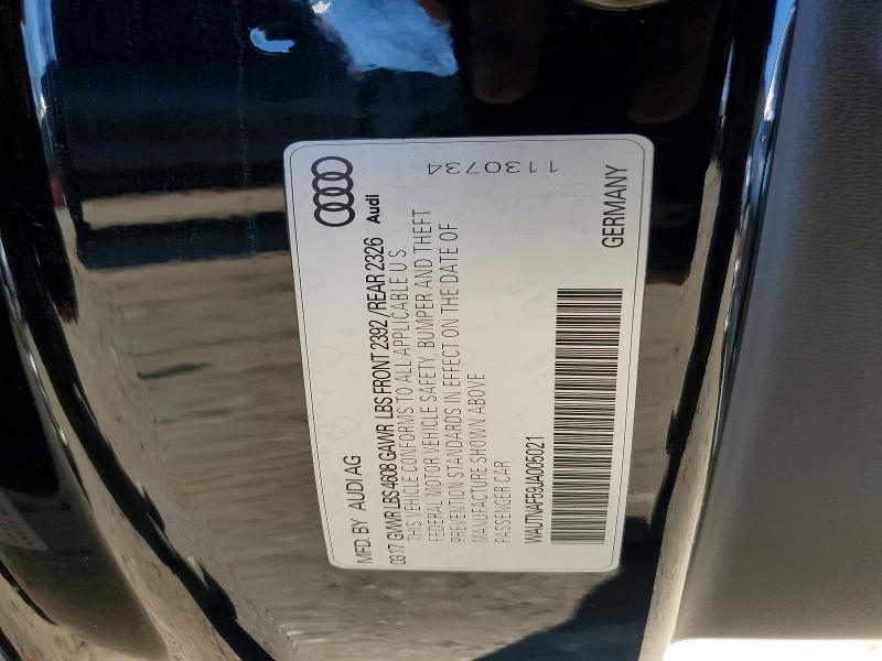 Продаж на аукціоні авто 2018 Audi A5, vin: WAUTNAF59JA005021, номер лоту: 47425446