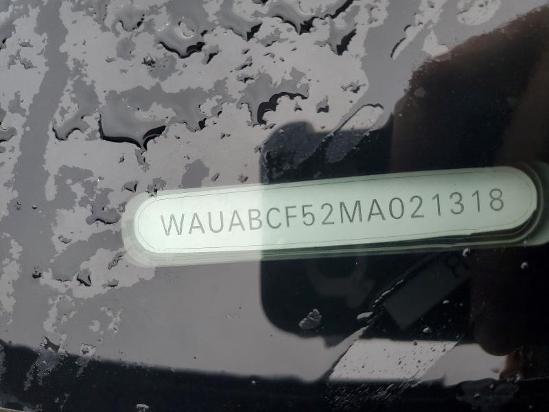 2021 Audi A5 მანქანა იყიდება აუქციონზე, vin: WAUABCF52MA021318, აუქციონის ნომერი: 45604706