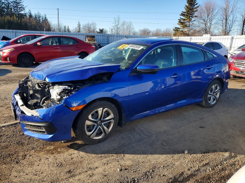 Продажа на аукционе авто 2018 Honda Civic, vin: 2HGFC2F50JH030405, номер лота: 46692836