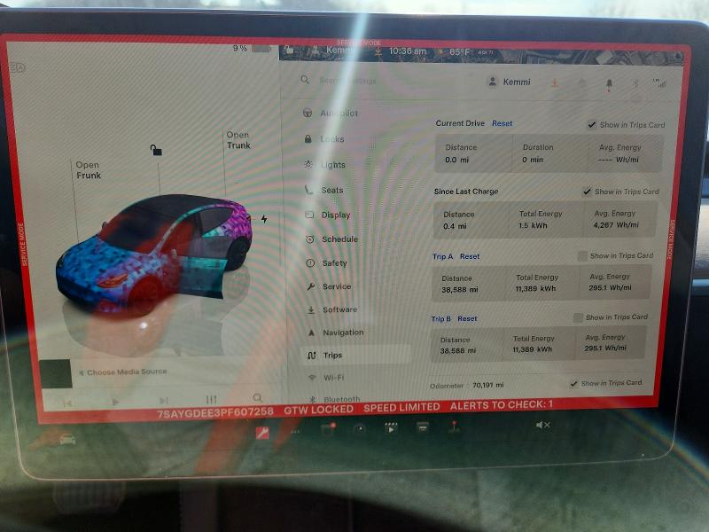 78876495 :رقم المزاد ، 7SAYGDEE3PF607258 vin ، 2023 Tesla Model Y مزاد بيع
