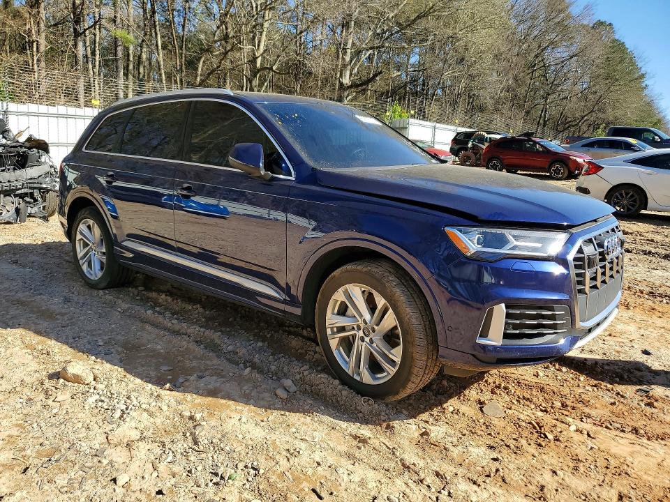 2022 Audi Q7 მანქანა იყიდება აუქციონზე, vin: WA1LXBF79ND022839, აუქციონის ნომერი: 45927716