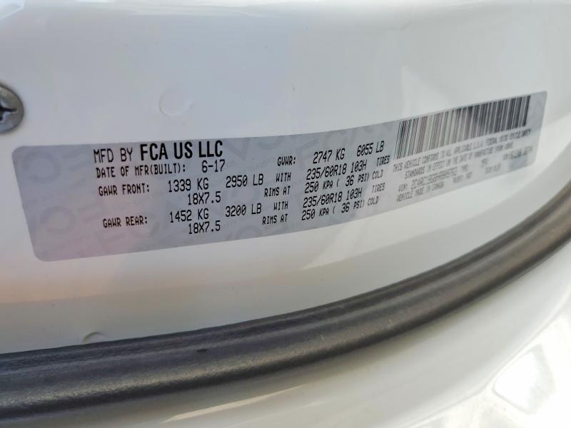 Aukcja sprzedaży 2017 Chrysler Pacifica, vin: 2C4RC1BG8HR809763, numer aukcji: 46548816
