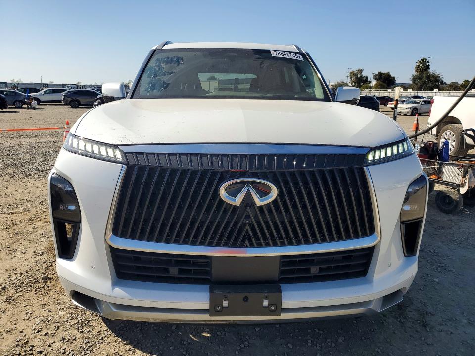 78563745 :رقم المزاد ، JN8AZ3BE3S9701784 vin ، 2025 Infiniti Qx80 مزاد بيع