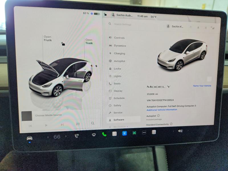 Aukcja sprzedaży 2023 Tesla Model Y, vin: 7SAYGDEE7PA126524, numer aukcji: 46460136